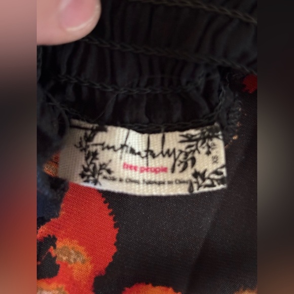 Free People Born To Love Bodysuit Top Midnight Combo Black - Picture 10 of 12